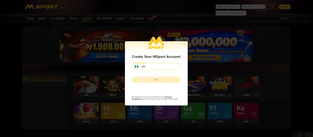 How to Register on MSport: Step-by-Step Guide 